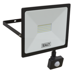 Extra Slim Floodlight with PIR Sensor 50W SMD LED - LED113PIR - Farming Parts