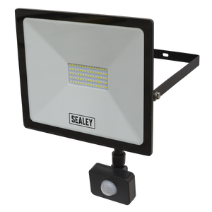 Extra Slim Floodlight with PIR Sensor 50W SMD LED - LED113PIR - Farming Parts
