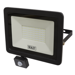 Extra Slim Floodlight with PIR Sensor 100W SMD LED - LED115PIR - Farming Parts