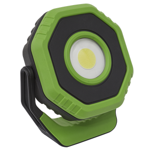 Rechargeable Pocket Floodlight with Magnet 360° 14W COB LED - Green - LED1400P - Farming Parts