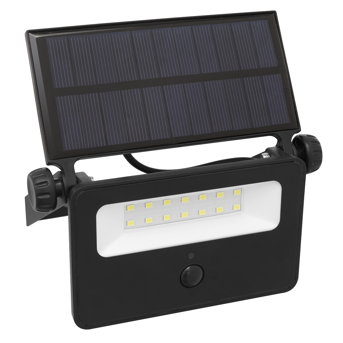 Extra-Slim Solar Floodlight with Wall Bracket 16W SMD LED - LED16S - Farming Parts