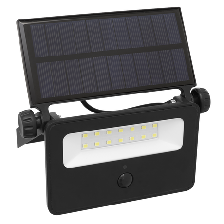 Extra-Slim Solar Floodlight with Wall Bracket 16W SMD LED - LED16S - Farming Parts