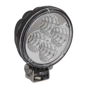 Round Worklight with Mounting Bracket 12W SMD LED Mini - LED1R - Farming Parts