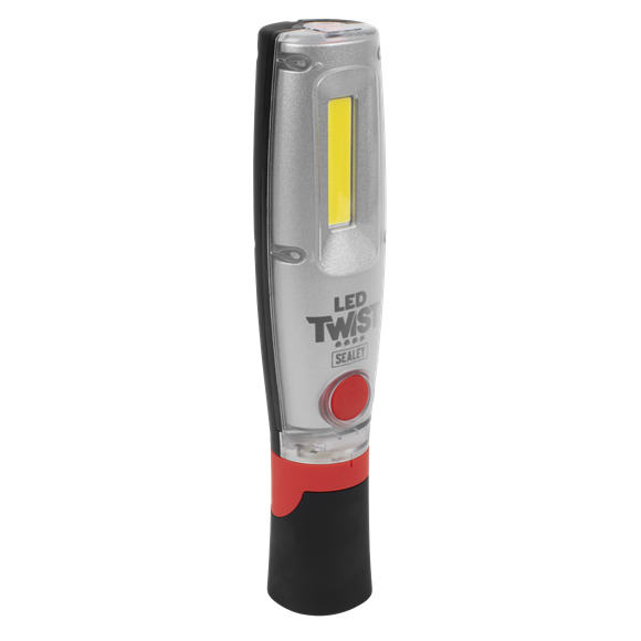 Sealey | LED Twist Rechargeable Inspection Light 16W COB & 1W SMD - LED2001