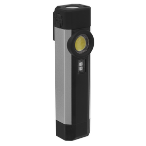 Rechargeable Aluminium Pocket Light with UV 3W COB & 1W SMD LED - LED220UV - Farming Parts