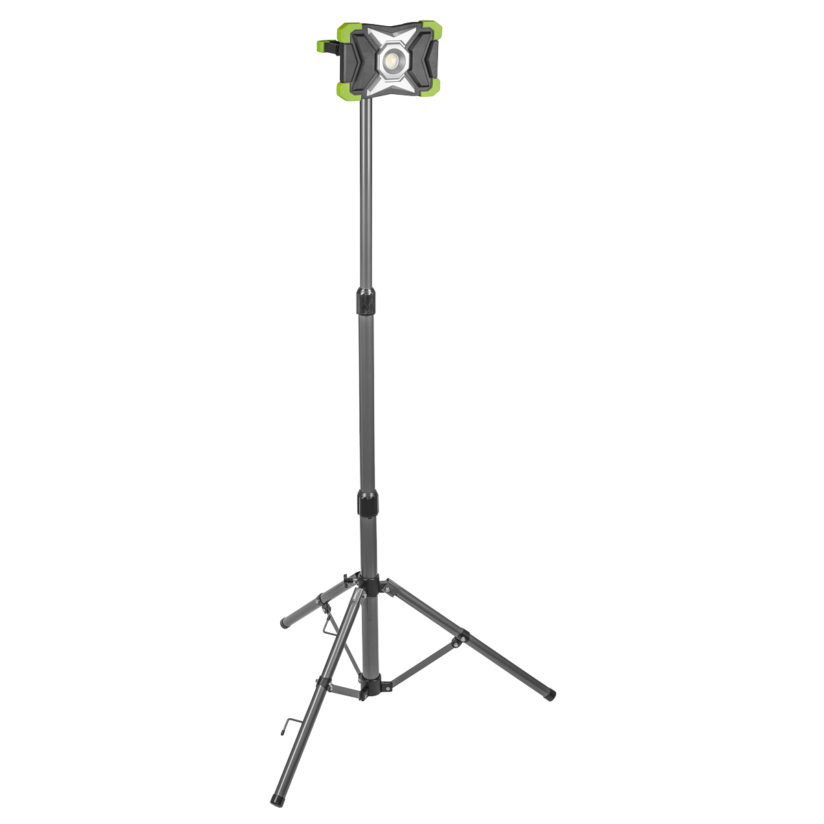 30W COB LED Portable Floodlight & Telescopic Tripod - LED3000PBKIT - Farming Parts