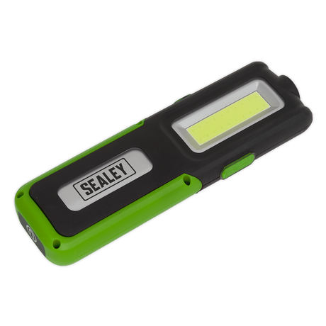 Rechargeable Inspection Light 5W COB & 3W SMD LED with Power Bank - Green - LED318G - Farming Parts