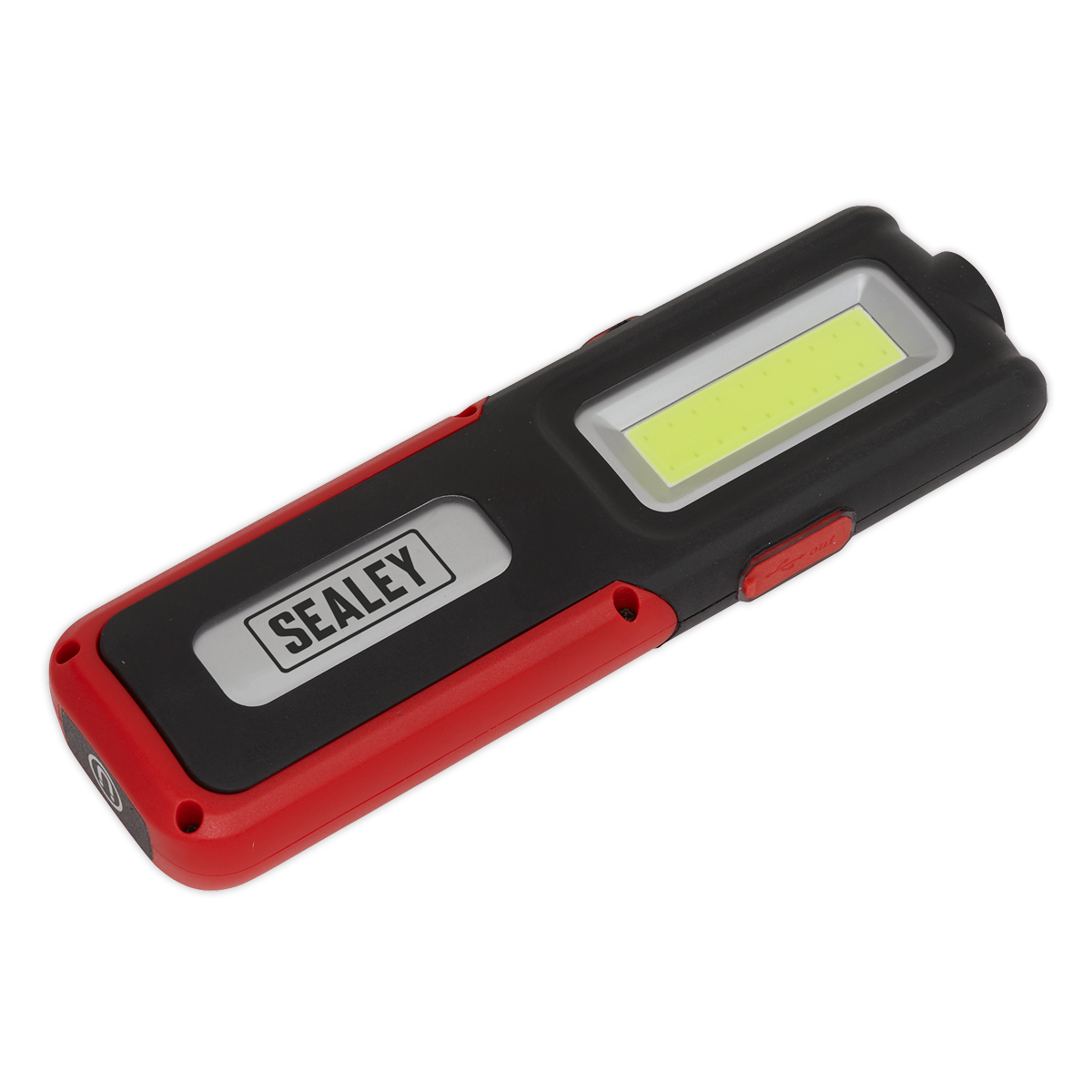 Rechargeable Inspection Light 5W COB & 3W SMD LED with Power Bank - Red - LED318R - Farming Parts