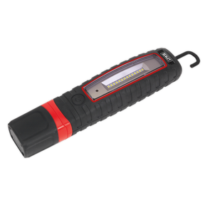 Rechargeable 360° Inspection Light 14 SMD LED & 3W SMD LED Black Lithium-ion - LED360 - Farming Parts