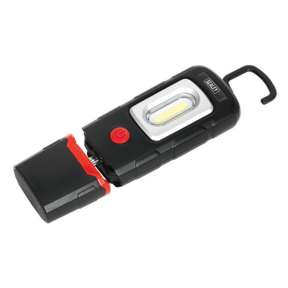 Rechargeable 360° Inspection Light 3W COB & 1W SMD LED Black Lithium-Polymer - LED3601 - Farming Parts