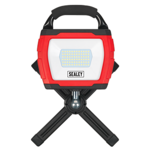 Rechargeable 360° Floodlight 36W SMD LED Portable Red Lithium-ion - LED360FR - Farming Parts