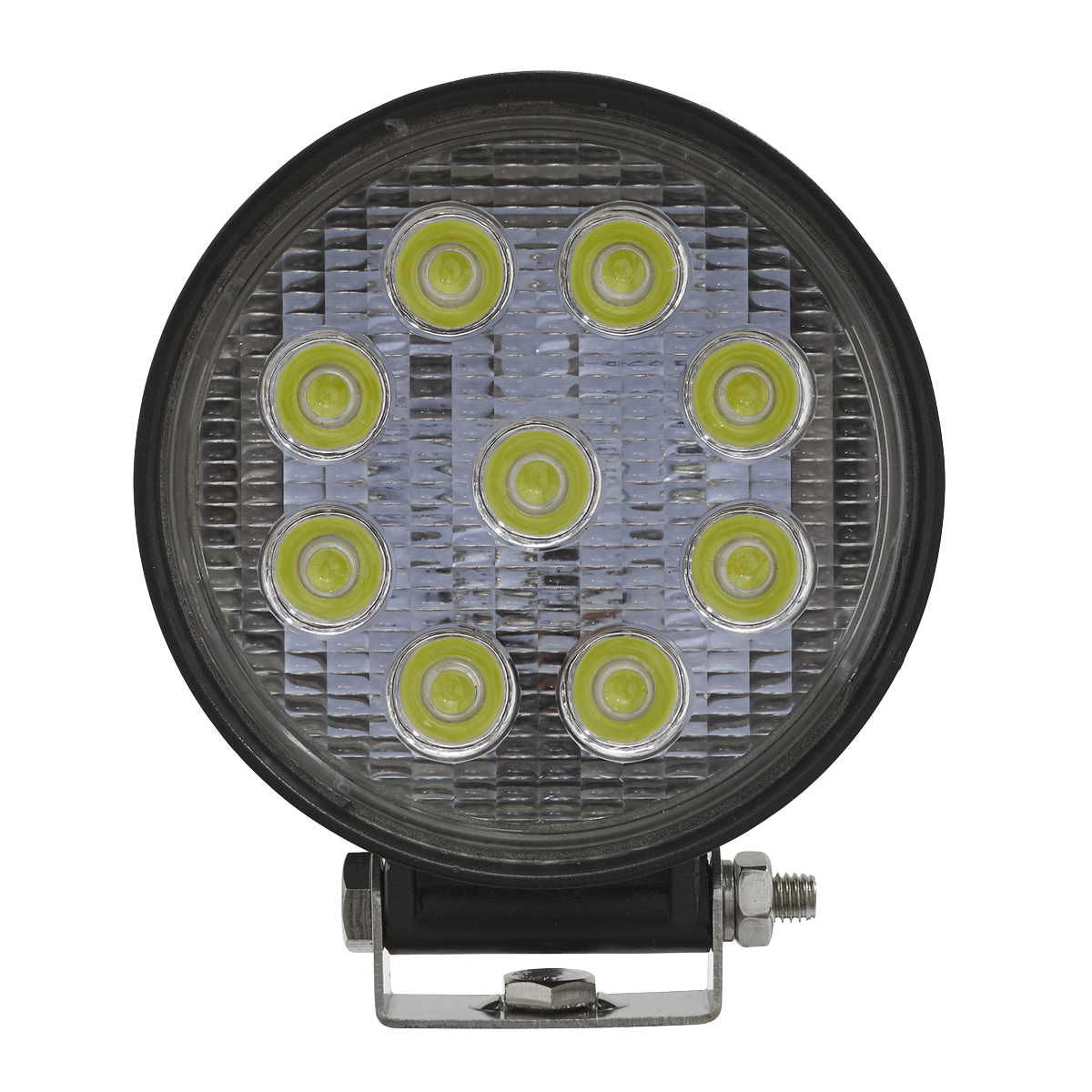 Round Worklight with Mounting Bracket 27W SMD LED - LED3R - Farming Parts