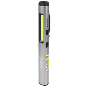 Penlight Torch with UV 5W COB & 3W SMD LED with Laser Pointer Rechargeable - LED450UV - Farming Parts