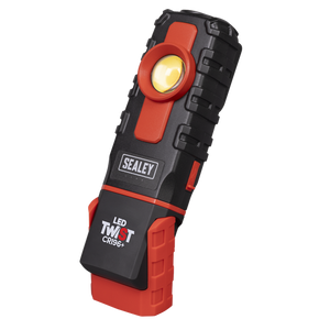 LED Twist Rechargeable Inspection Light 6W COB LED & 1W SMD LED Colour Match CRI 96+ - SE-LED601CM