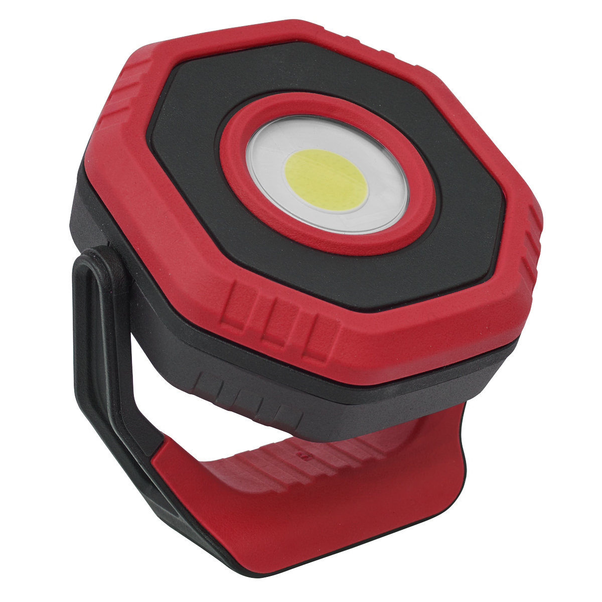 Rechargeable Pocket Floodlight with Magnet 360° 7W COB LED - Red - LED700PR - Farming Parts