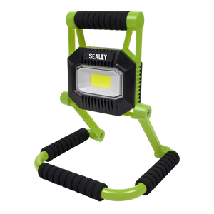 Rechargeable Portable Fold Flat Floodlight 10W COB LED Lithium-ion - LEDFL10W - Farming Parts