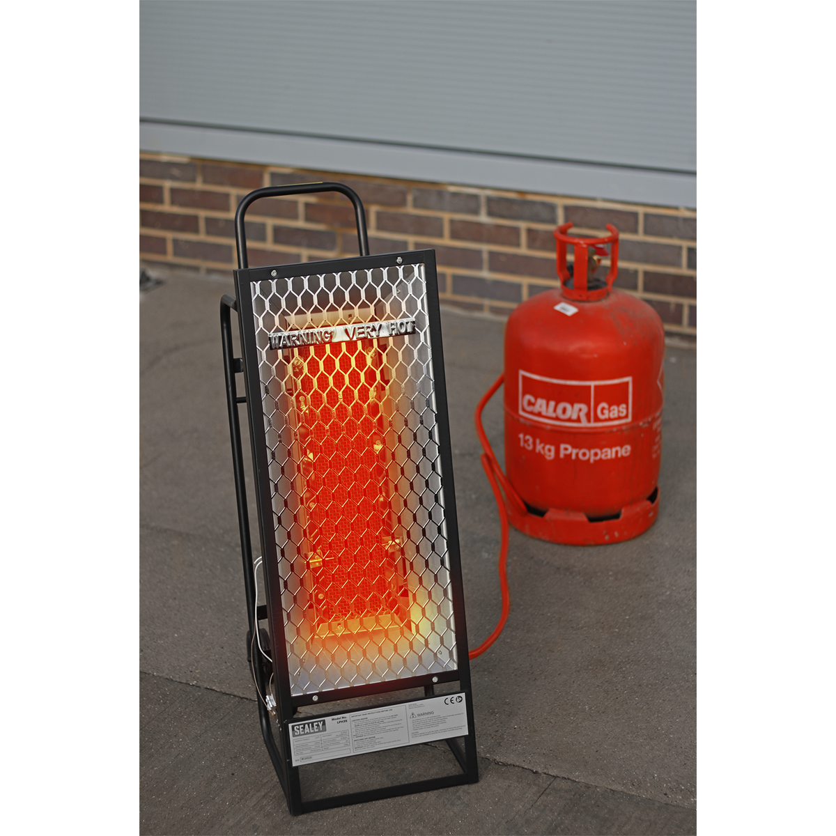 Space Warmer® Industrial Propane Heater 35,000Btu/hr - LPH35 - Farming Parts