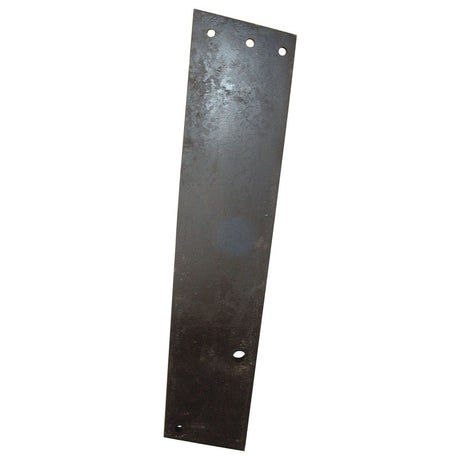 A long, flat, rectangular metal plate measuring 37 inches by 8 inches with a thickness of 1 inch, featuring four holes along one edge and an additional hole near the opposite end—likely for mounting or fastening purposes. This plate is compatible with SUBSOILER models and can be identified by its Sparex part number S.78087 (PBA0208).