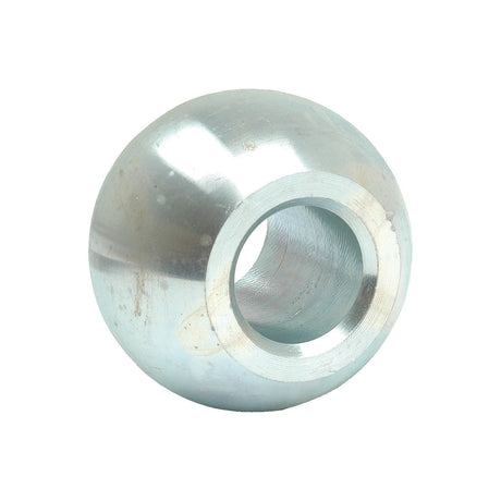 The Lower Link Ball (Cat. 1/1) - S.15353 by Sparex features a central cylindrical hole. Its surface appears smooth and reflective, showcasing the precision synonymous with Sparex's engineering excellence.