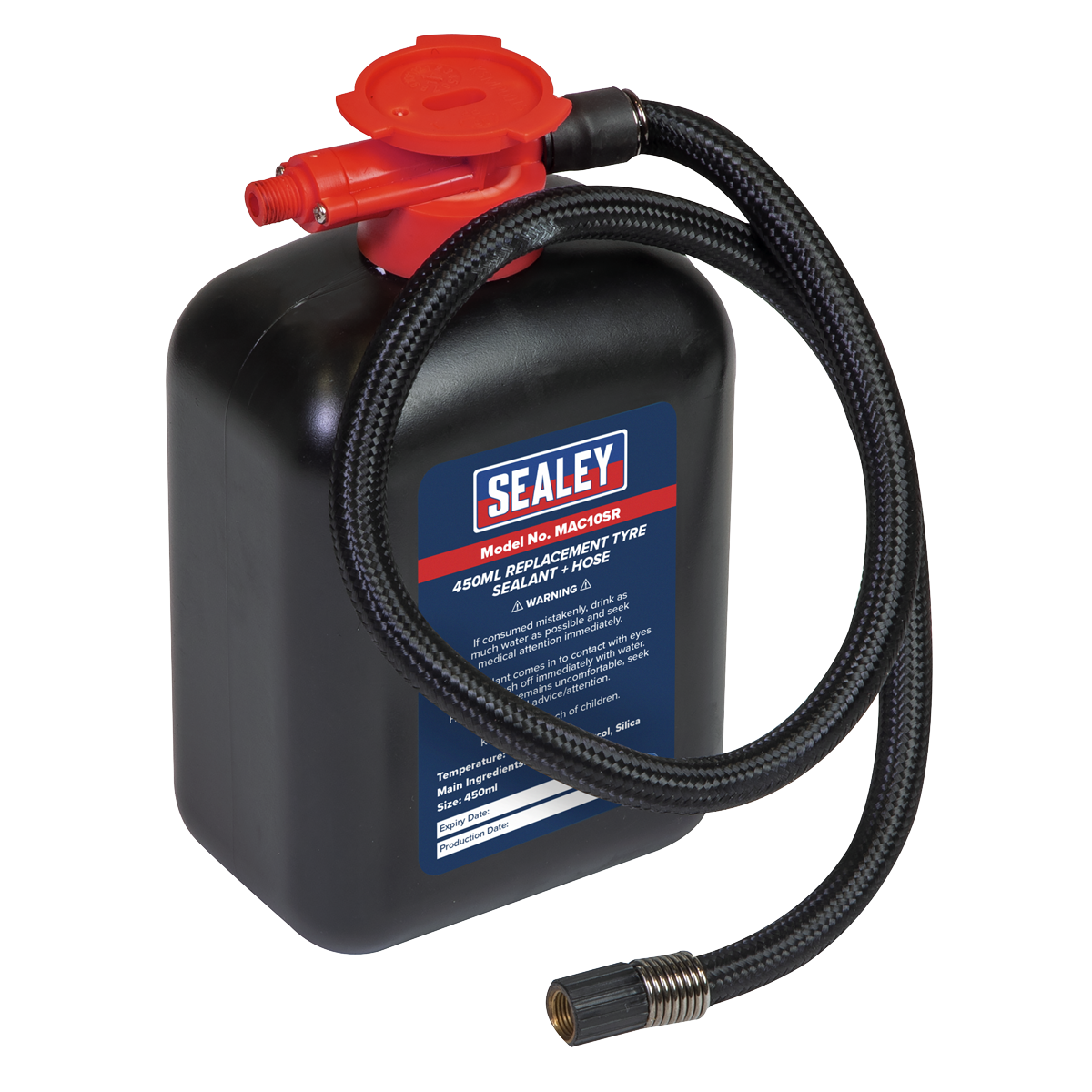 Replacement Tyre Sealant 450ml & Hose - MAC10SR - Farming Parts