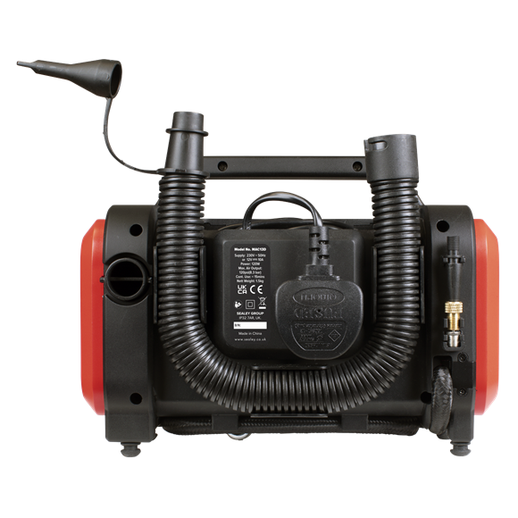 Tyre Inflator & High-Volume Air Pump 12V/230V AC - SE-MAC13D