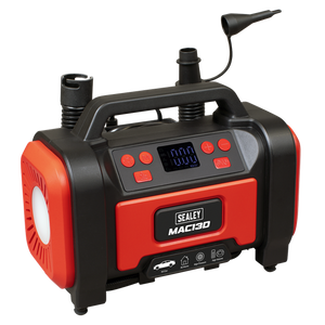 Tyre Inflator & High-Volume Air Pump 12V/230V AC - SE-MAC13D
