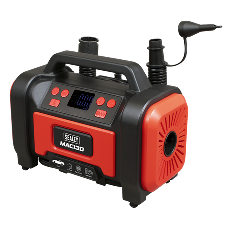Tyre Inflator & High-Volume Air Pump 12V/230V AC - SE-MAC13D
