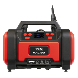 Tyre Inflator & High-Volume Air Pump 12V/230V AC - SE-MAC13D