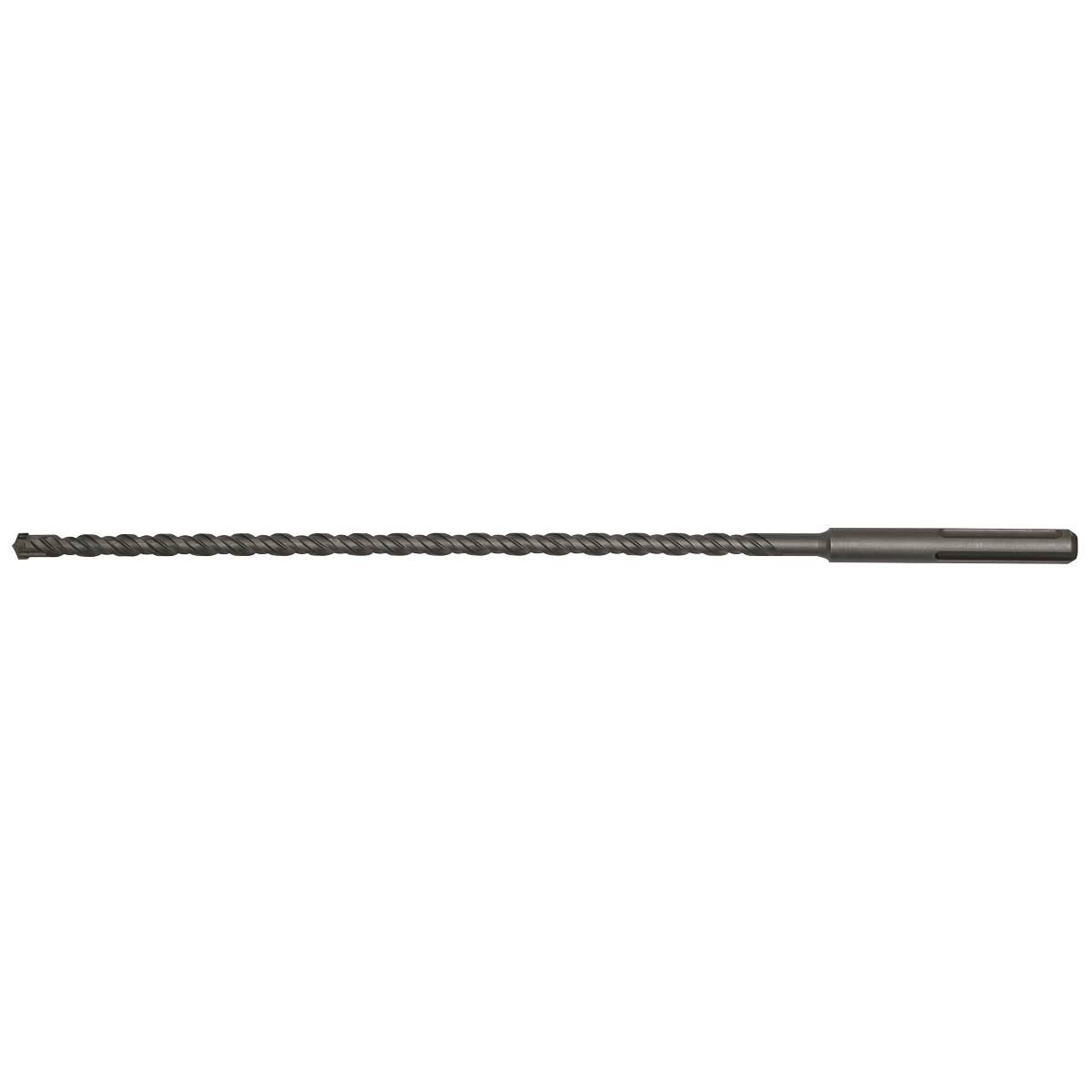 The Sealey SDS MAX Drill Bit Ø15 x 540mm - MAX15X540 features a cylindrical shank and is fully hardened for enhanced durability, making it ideal for use with power drills.