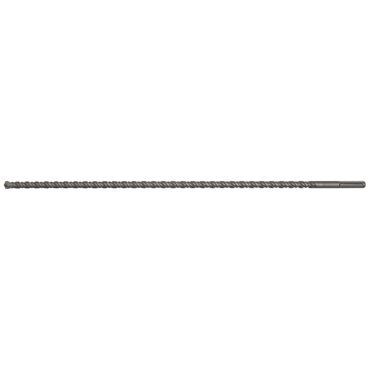 Presenting the Sealey SDS MAX Drill Bit Ø16 x 920mm - MAX16X920: a high-quality, fully hardened drill bit with a cylindrical shank, perfect for heavy-duty drilling applications.