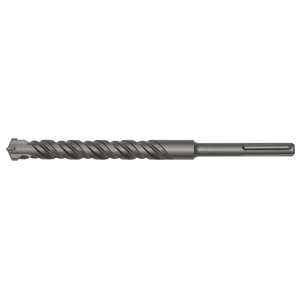 A superior quality Sealey SDS MAX Drill Bit Ø30 x 370mm - MAX30X370, made of fully hardened metal, is designed for drilling into tough materials like concrete and stone.