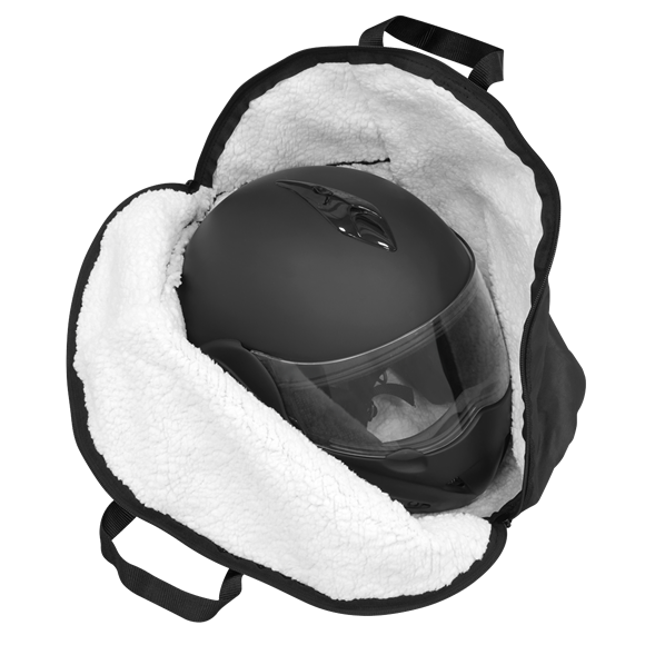 Fleece Lined Helmet Bag - Large - SE-MCHB02