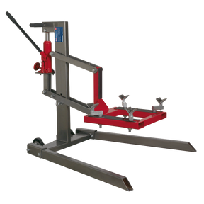 Single Post Hydraulic Motorcycle Lift 450kg Capacity - MCL500 - Farming Parts