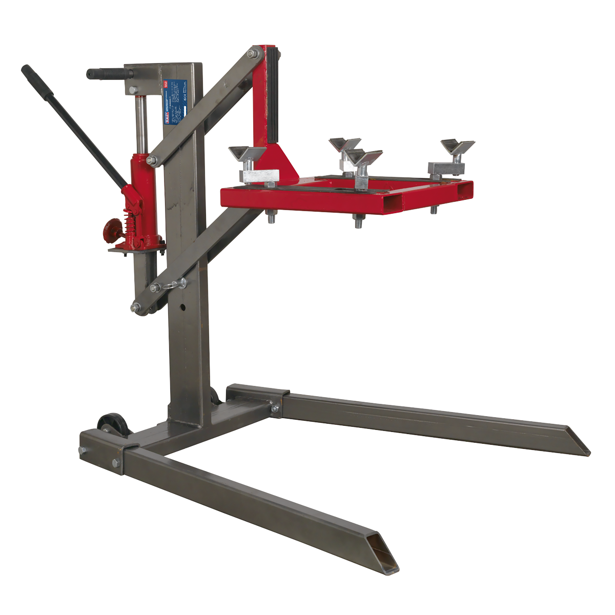 Single Post Hydraulic Motorcycle Lift 450kg Capacity - MCL500 - Farming Parts