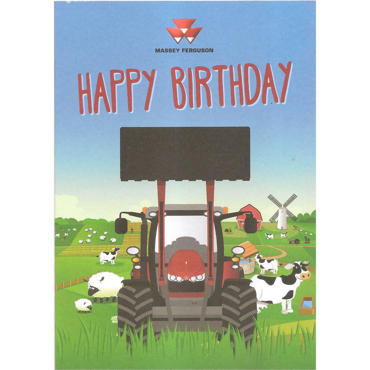 Massey Ferguson Birthday Card