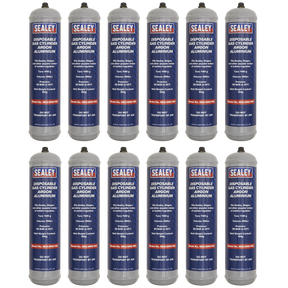 Gas Cylinder Disposable Argon 100g - Box of 12 - MIG/ARG/100/12 - Farming Parts