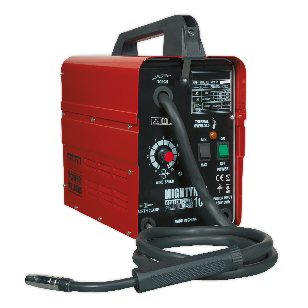 No-Gas MIG Welder 100A 230V - MIGHTYMIG100 - Farming Parts