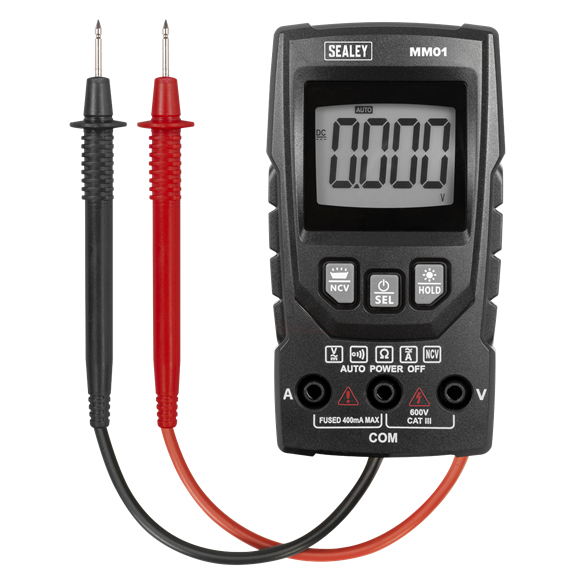 Auto-Ranging Digital Multimeter 6-Function - SE-MM01