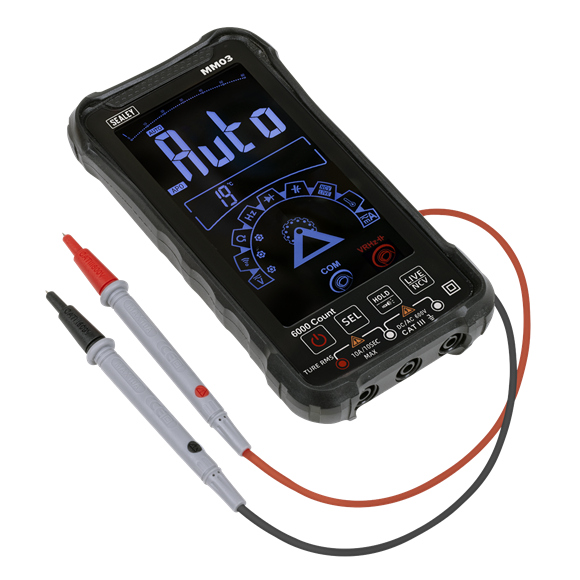 Touchscreen Rechargeable Auto-Ranging Digital Smart Multimeter 10-Function - SE-MM03