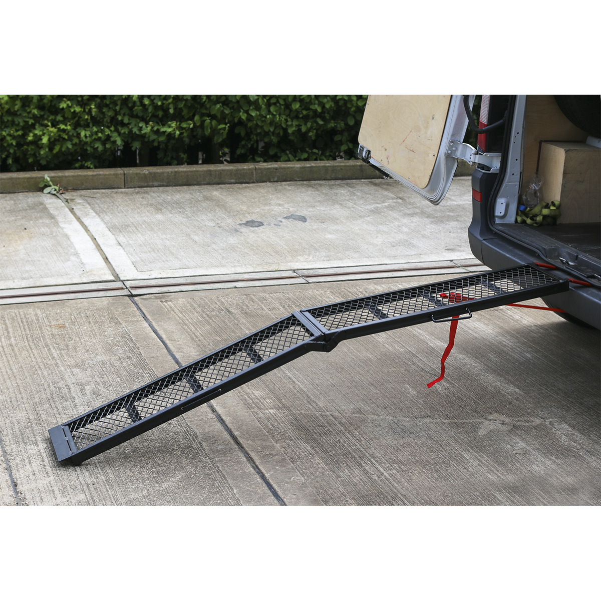 Steel Mesh Folding Loading Ramp 360kg Capacity - MR360 - Farming Parts