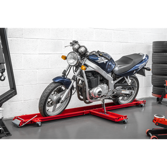 Long Motorcycle Side Stand Type Dolly - SE-MS063L