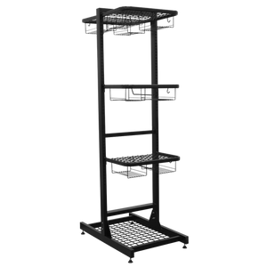 Freestanding Motorcycle Helmet & Gear Storage - SE-MS081FS2