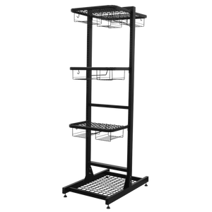 Freestanding Motorcycle Helmet & Gear Storage - SE-MS081FS2