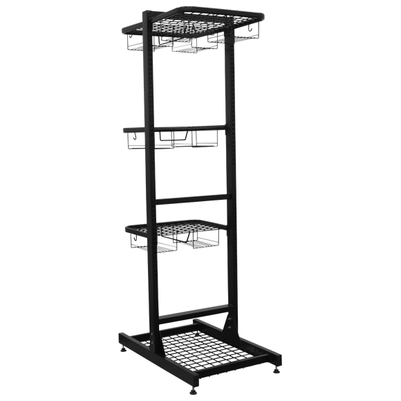 Freestanding Motorcycle Helmet & Gear Storage - SE-MS081FS2
