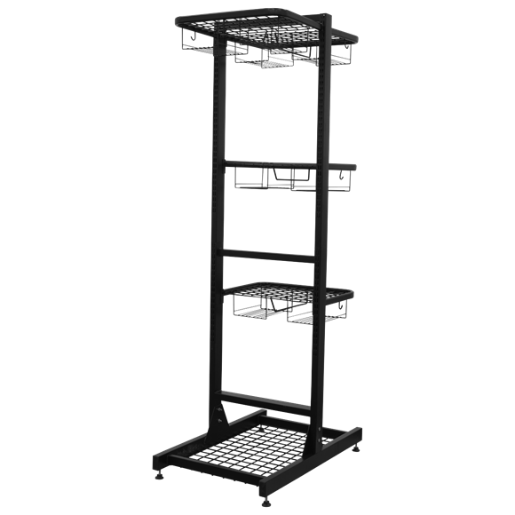 Freestanding Motorcycle Helmet & Gear Storage - SE-MS081FS2
