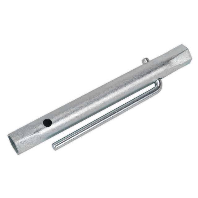Double End Long Reach Spark Plug Box Spanner 16/18mm with L-Bar - MS157 - Farming Parts