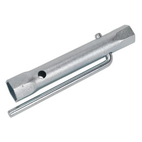 Double End Long Reach Spark Plug Box Spanner 17/21mm with L-Bar - MS158 - Farming Parts