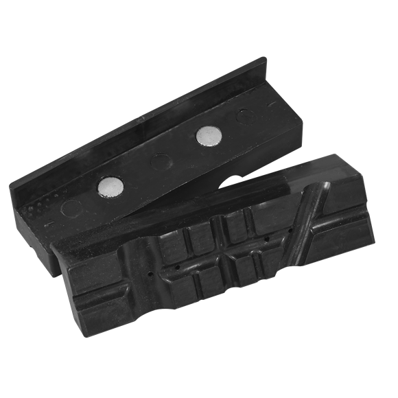 100mm Magnetic Soft Grip Vice Jaws - SE-MVJ100