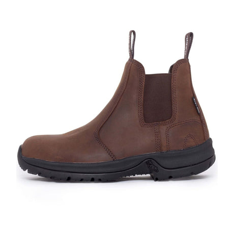 Mack Rider SB Safety Dealer Boot Dark Brown - RIDERROCKY