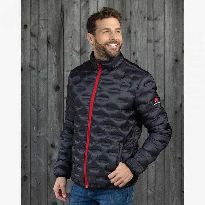 Massey Ferguson Men’s Quilted Jacket Lightweight Sporty | X993312107